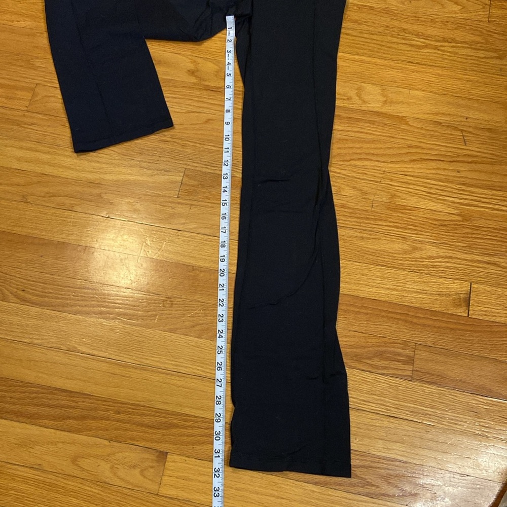 Athleta Black Yoga Pants. Size S Tall - Picture 9 of 11